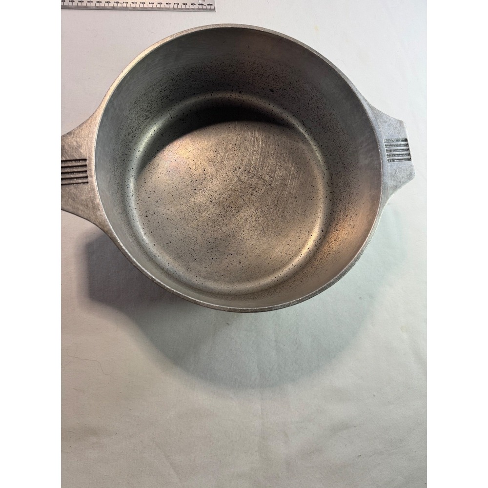 Magnalite 5 Qt 4.7L Cast Aluminum Stock Pot 4248 Made in USA Vintage Cookware